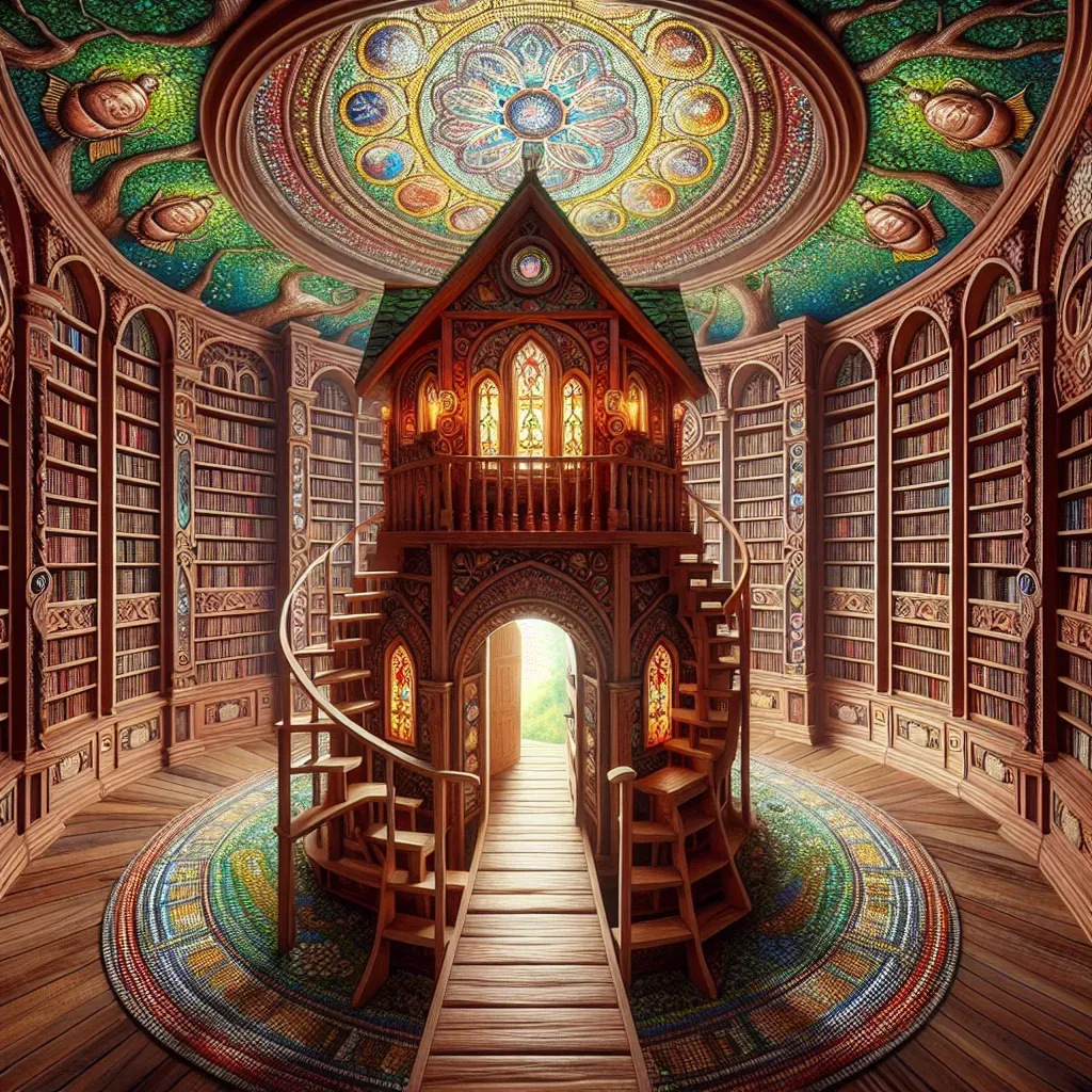 Illuminated Meadow Library