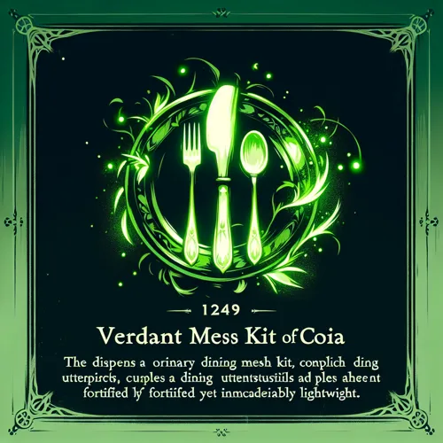 Verdant Mess Kit of Coia
