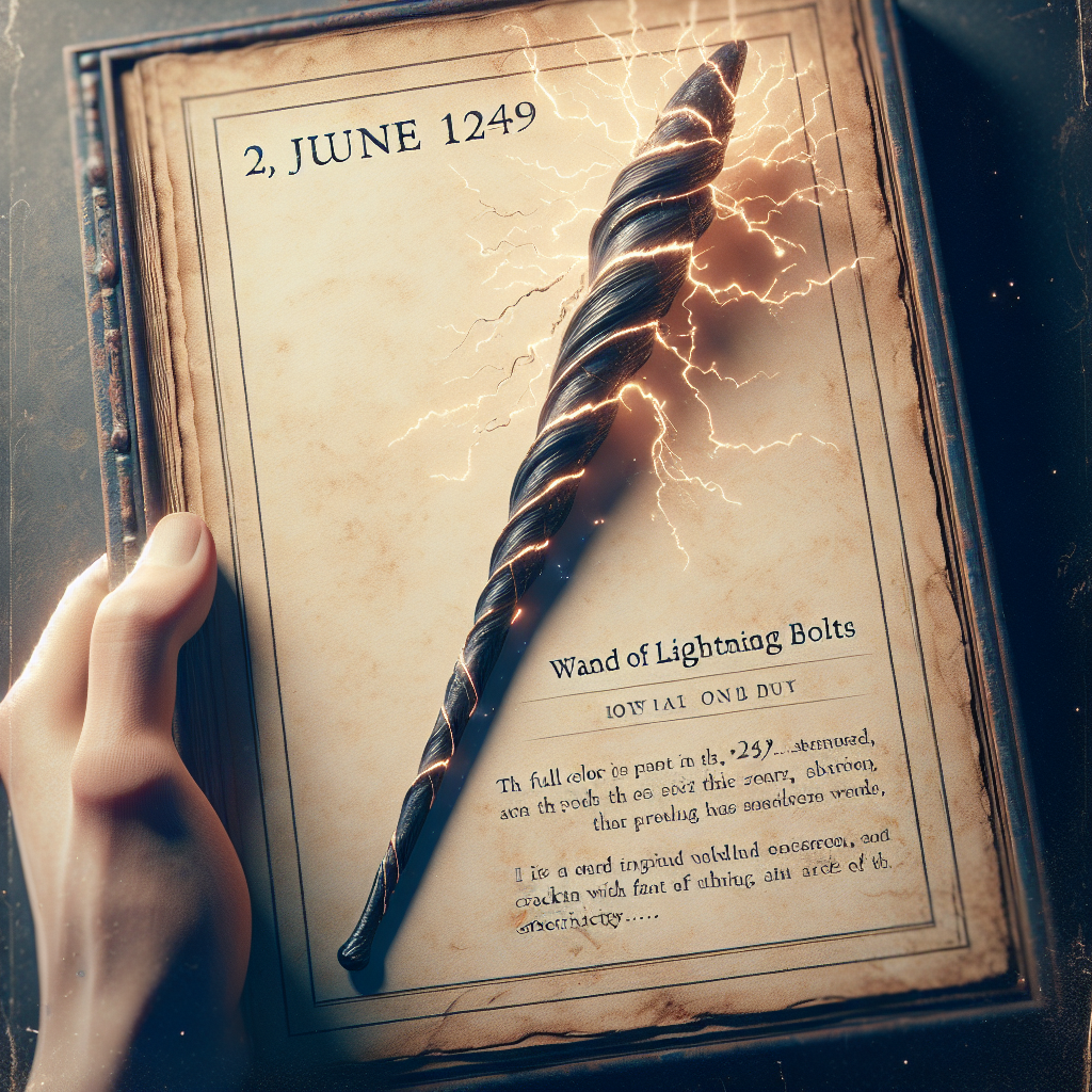 Wand of Lightning Bolts