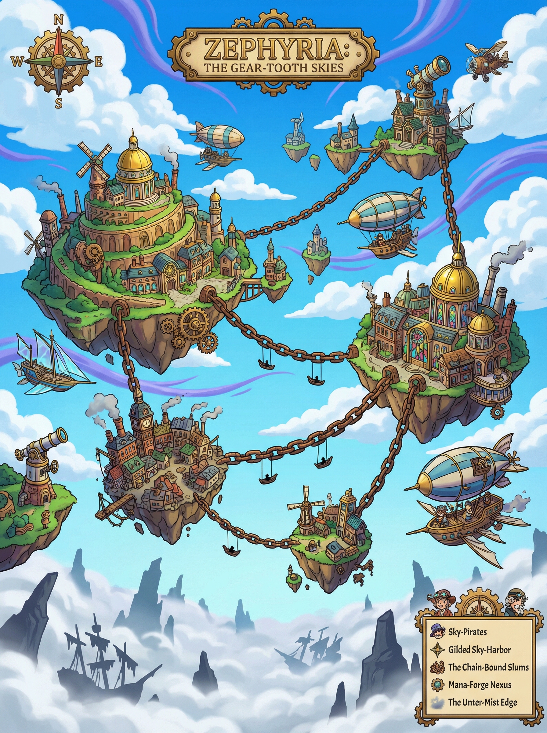 Zephyria: The Gear-Tooth Skies