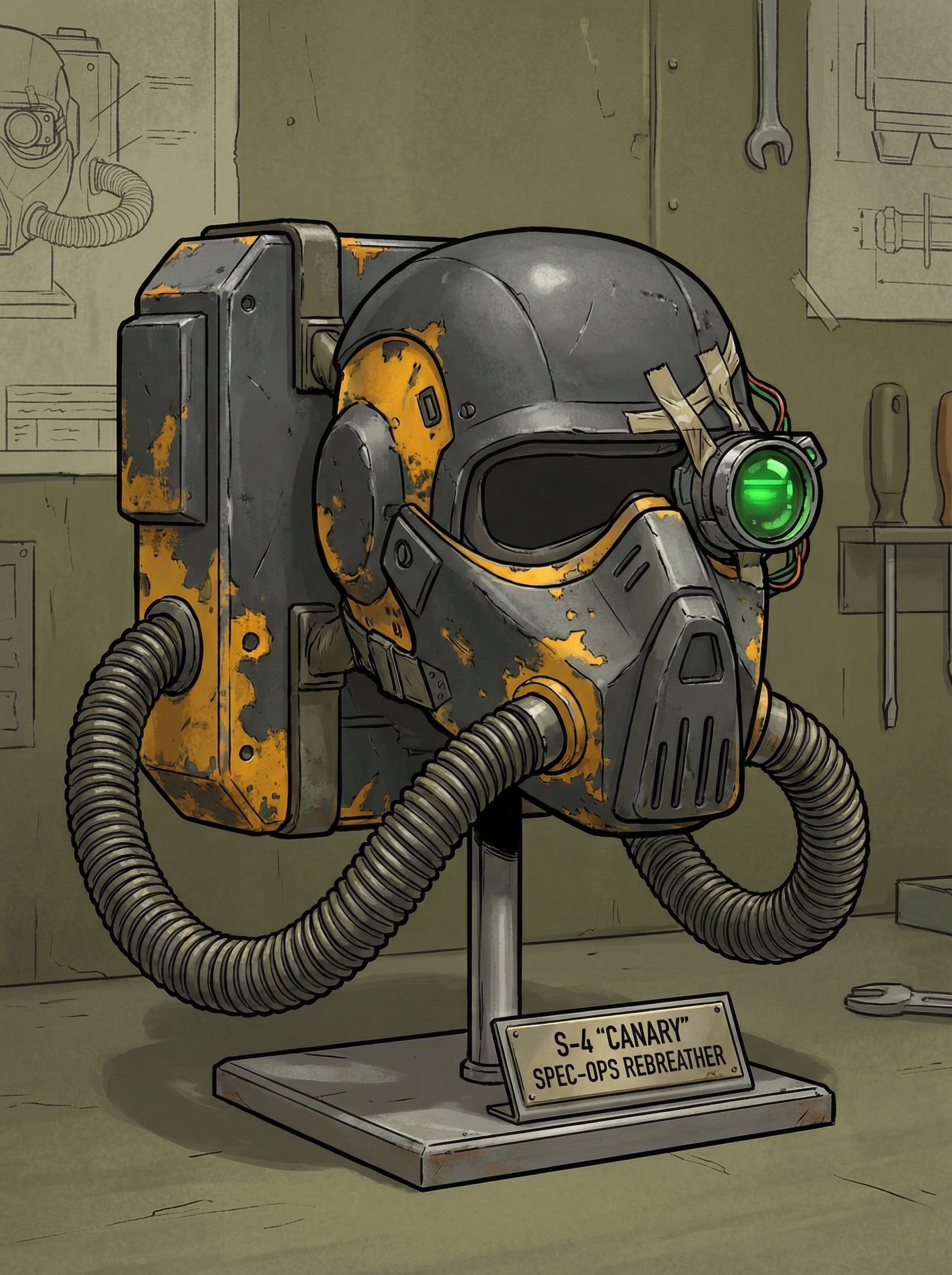 S-4 'Canary' Spec-Ops Rebreather