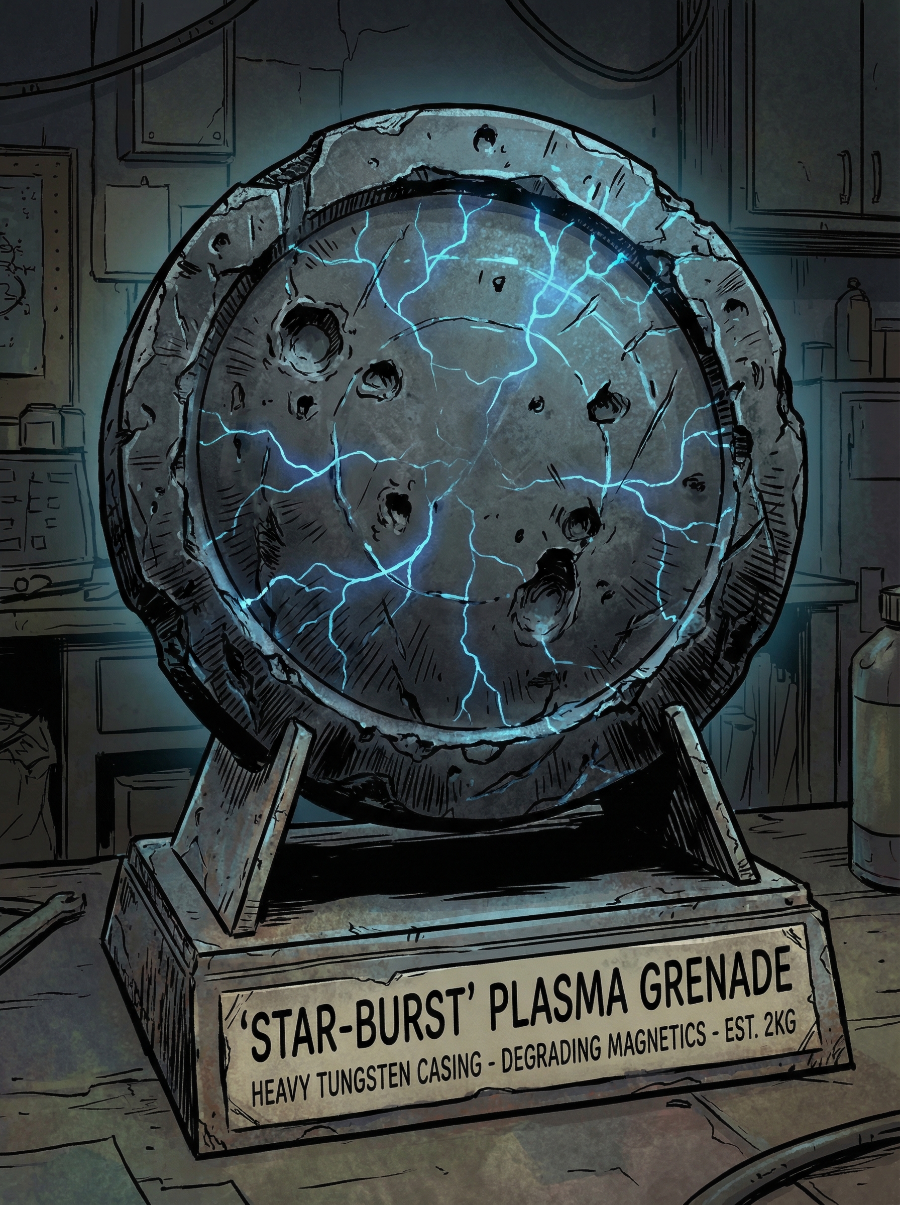 'Star-Burst' Plasma Grenade